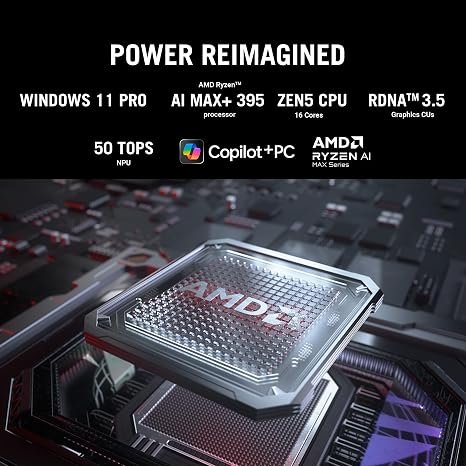 ASUS ROG Flow Z13 (2025) Gaming Laptop, 13” ROG Nebula 16:10 2.5K 180Hz/3ms, AMD Ryzen AI MAX+ 395, RDNA 3.5 Graphics, 128GB LPDDR5X 8000MHz, 1TB PCIe Gen 4 SSD, Wi-Fi 7, Win 11 Pro, GZ302EA-XS99 - Image 3
